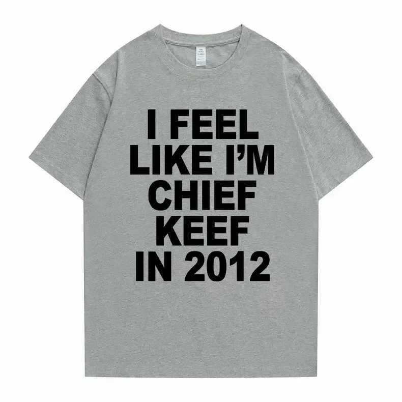 I think I am the CEO of the 2012 graphic printed T-shirt mens funny rap meme T-shirt summer mens hip-hop oversized T-shirt1244T250318