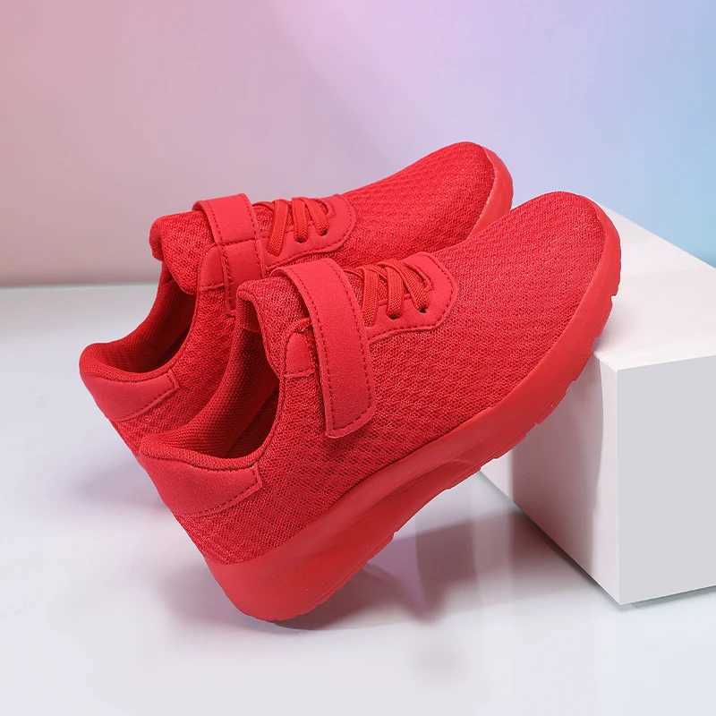 Boys breathable running shoes lightweight girls sports shoes all season outdoor childrens mesh breathable casual shoes W250318