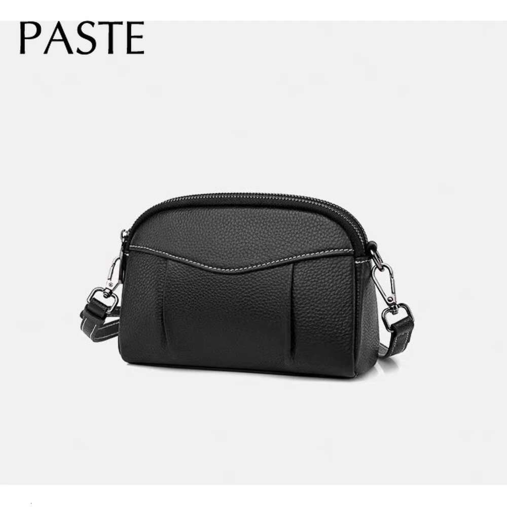 New Summer Chic Casual Style Flap Crossbody For Women 100% Cowhide Leather Small Square Bag Female Shoulder Bags White