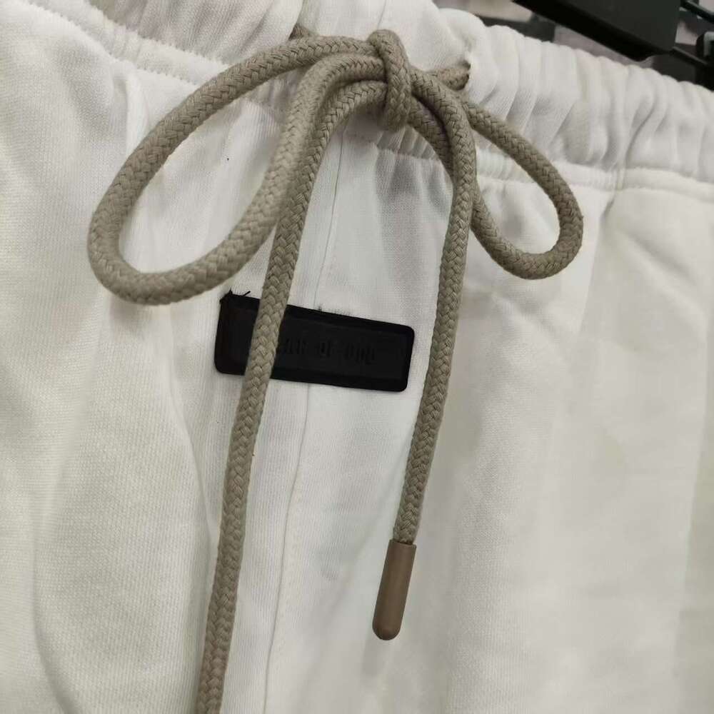 American high street fashion brand summer solid color loose casual five quarter shorts