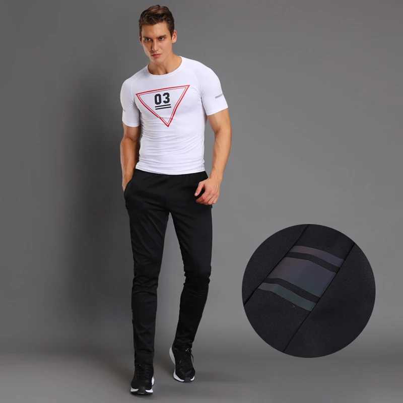 Mens sports pants running and jogging pants gym sports pants training for runners bodybuilding Trouser sports pants ultra-thin casual pants W250318