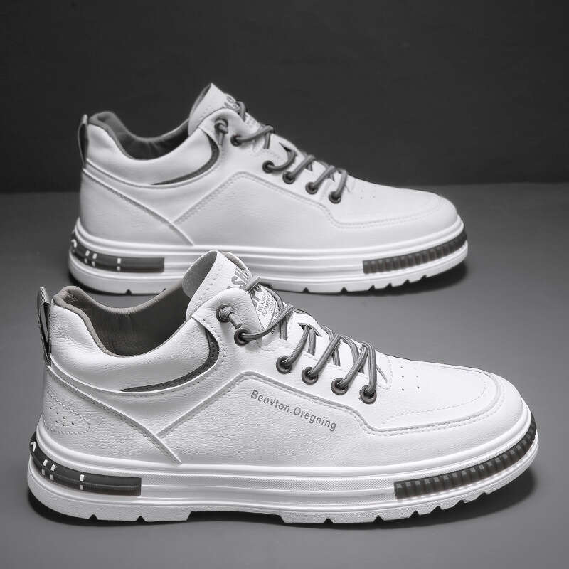 Spring Korean edition sports workwear versatile thick soled, anti slip and wear-resistant labor protection shoes for men, 2025 new model