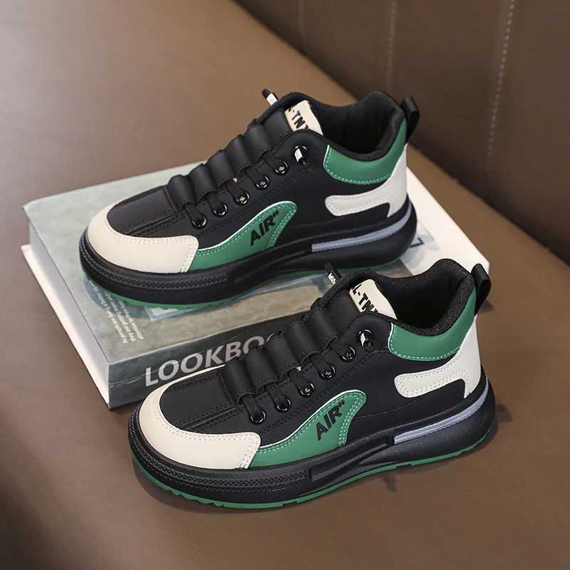 Childrens Spring/Summer New Korean Sle Fully Matched Casual Sneakers Young Students Thick soled Sneakers Running Shoes 2024XJ250318