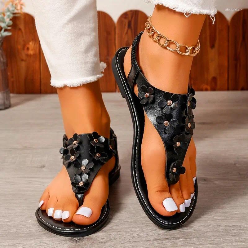 Sandals Women Flip p Flats Summer 2025 Designer wer Beach Platform Casual Slippers Fashion Open Toe Mujer Slides hurenlakeshoes hurenlakeshoes hurenla
