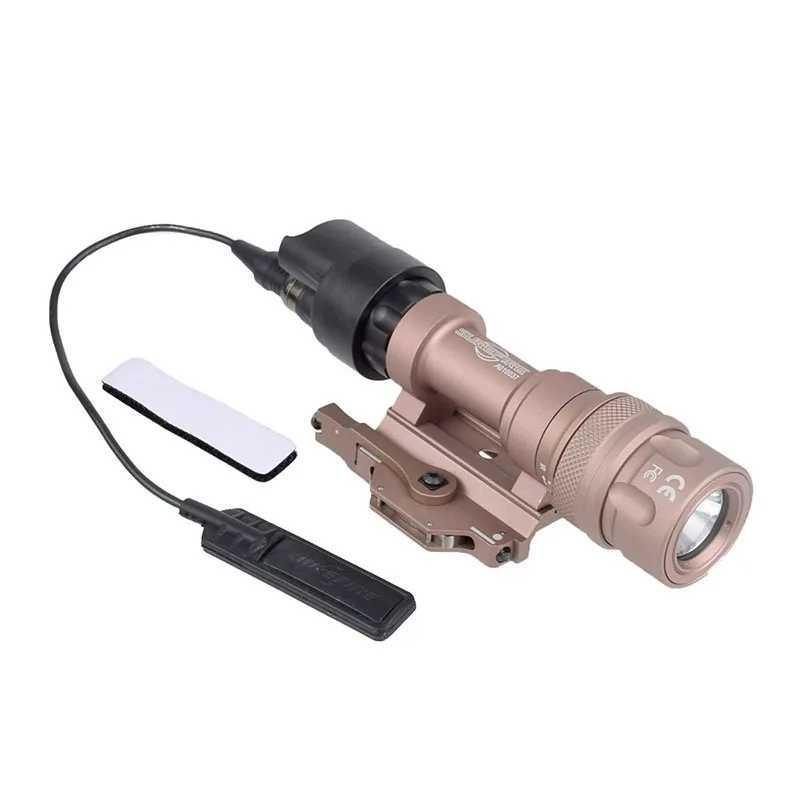 Tactical SF M951 M952 M952V IR Scout Weapon Light Gun LED Flashlight Switch AR15 M4 Rifle Airsoft Torch Hunting Gun Hunting Lamp X250318
