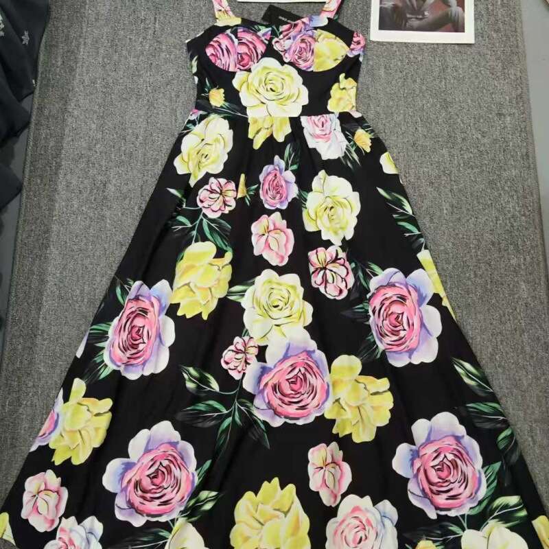 Printed 2025 New Trendy Brand Dress