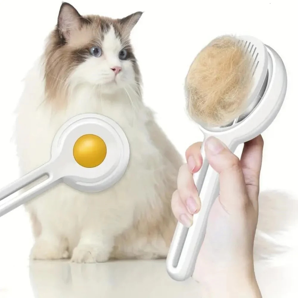 Pet brushes dog combs pet grooming products care stainless steel puppy cleaning tools accessories 250318