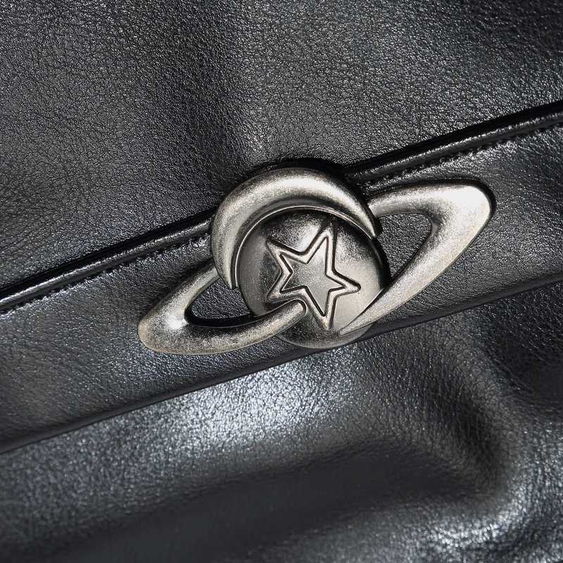 Sle Messenger Bags For Wen Luxury Designer Handbag And Purse 2024 New In PU Vintage Sequi Chain Underarm Shoder Z250318