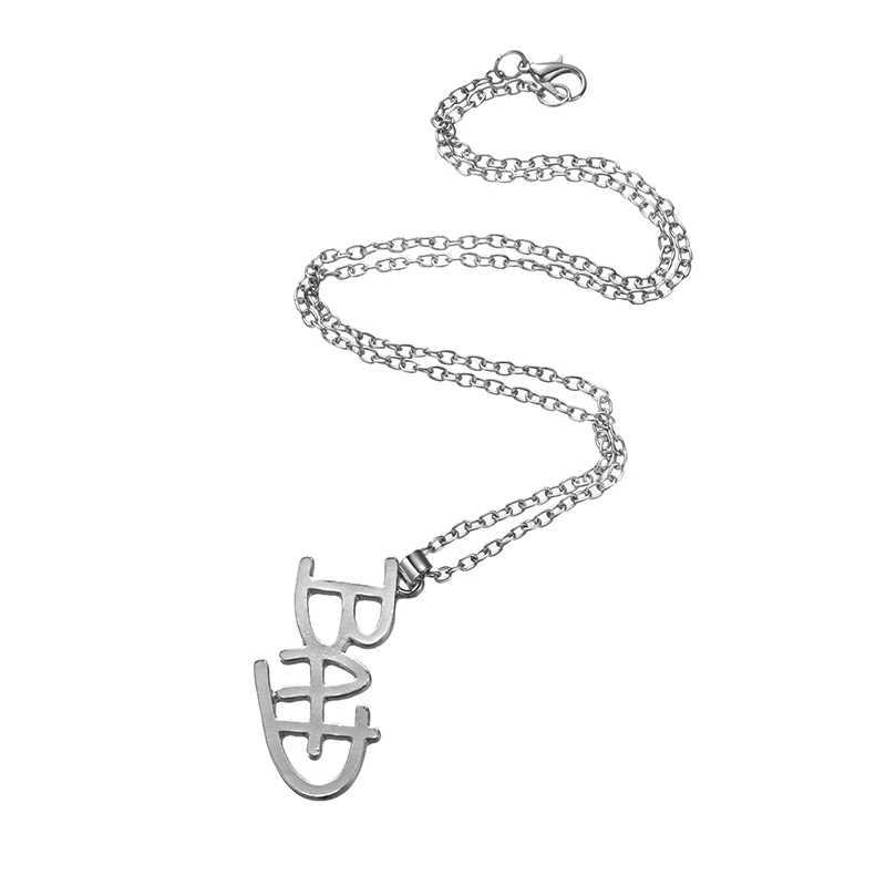 Singer Michael Jackson Bad Necklace Rock Eternal Classic MJ Pendant Hot Charm Punk Jewelry W250318