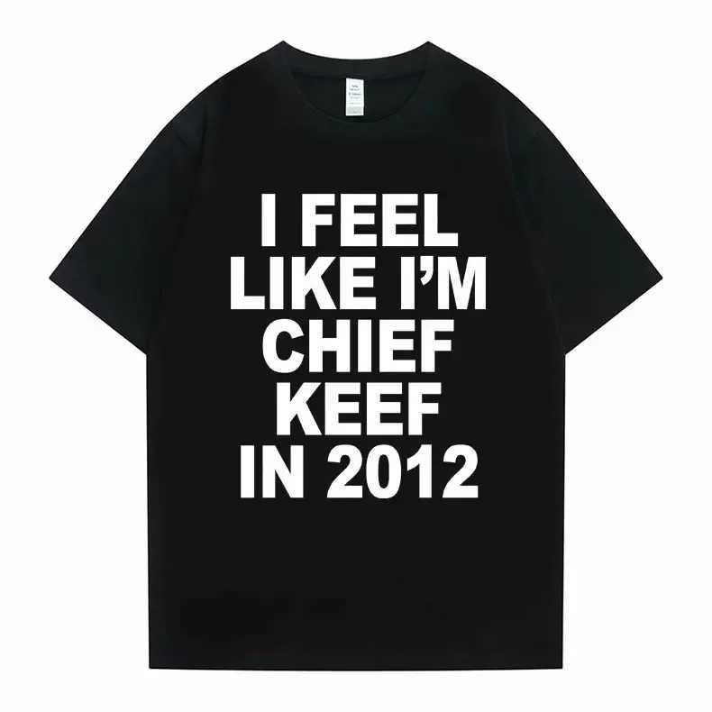 I think I am the CEO of the 2012 graphic printed T-shirt mens funny rap meme T-shirt summer mens hip-hop oversized T-shirt1244T250318