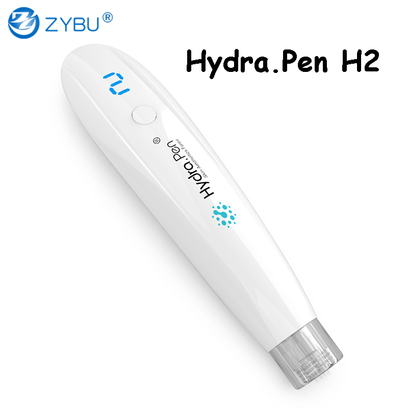 Hydra H2 Wireless Dermapen Professional Microneedling Device With Needles Cartridges Derma Stamp Skin Care Spa Serum Applicator Hydra.Pen H2 Mesothera
