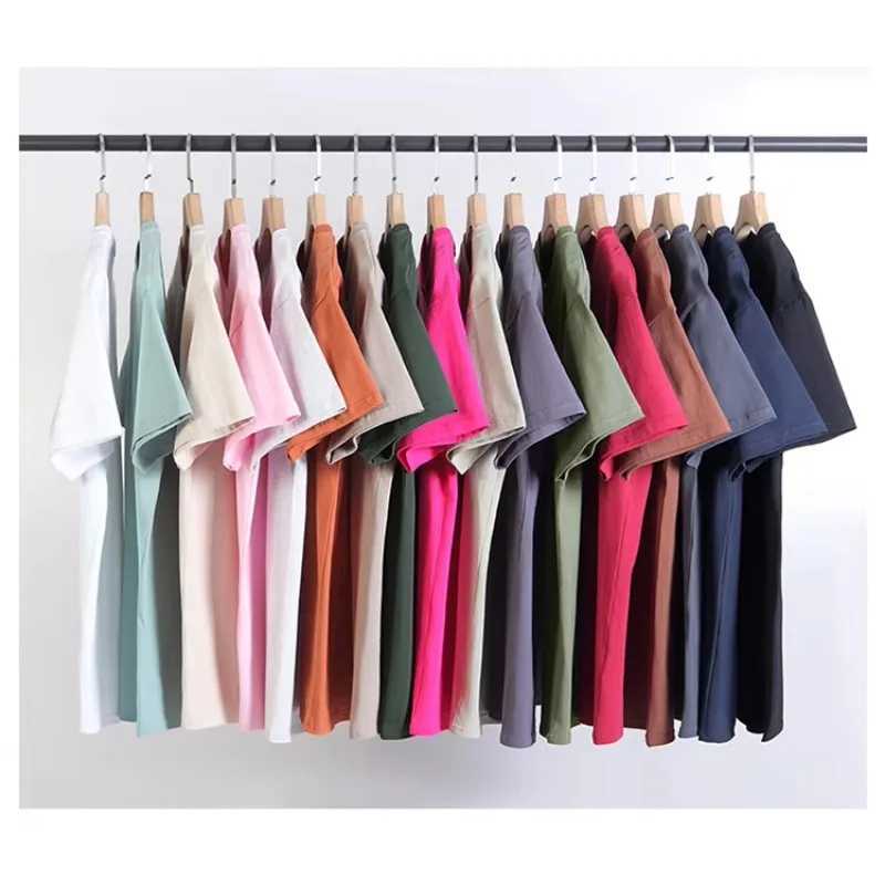 New Mens Pure Cotton Short sleeved T-shirt Trendy Brand Summer Loose Couple T-shirt Street Trendy Clothing HarajukuT250318