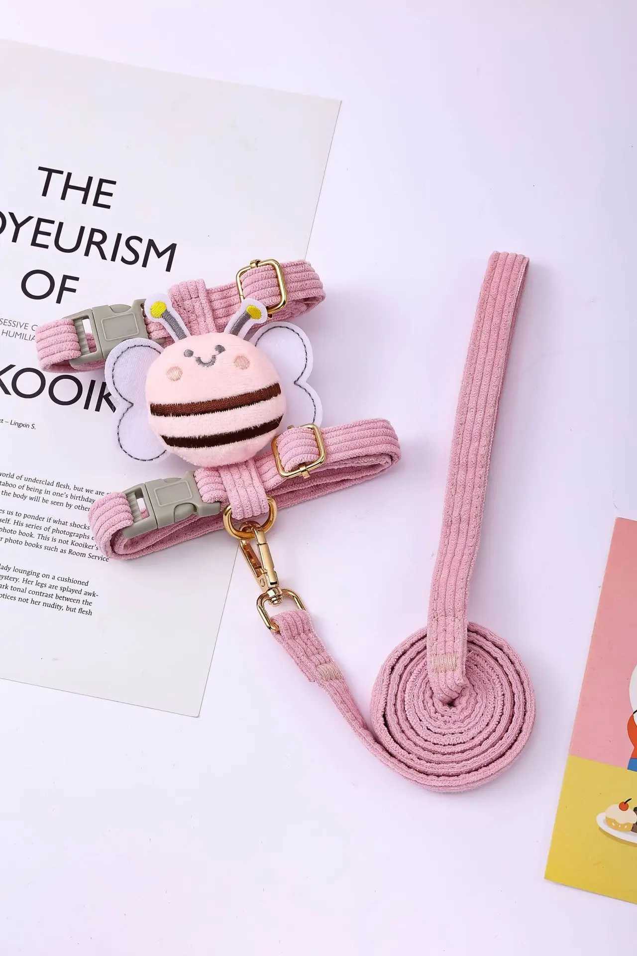 Cat straps cat accessories puppies pets toddler supplies adjustable mesh dog harnesses vests collars home garden products petsT250318