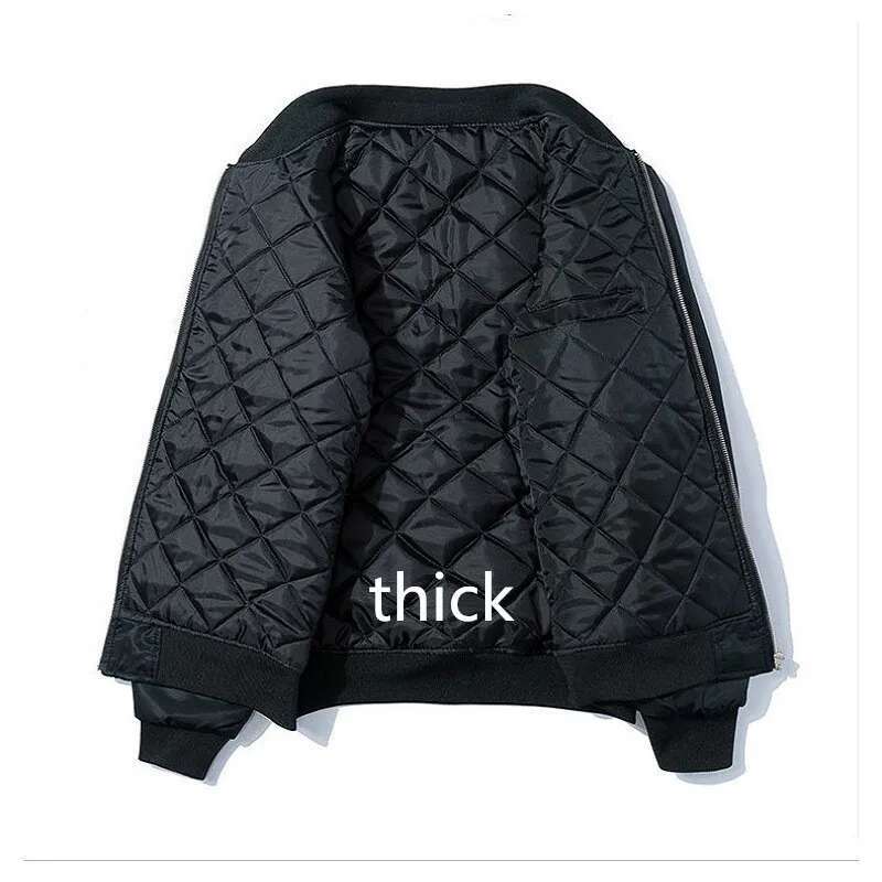 Embroidery Mens Bomber Dragon Tiger Autumn Winter Pilot Men Hip Hop Japanese Baseball Youth Jacket Streetwear Male