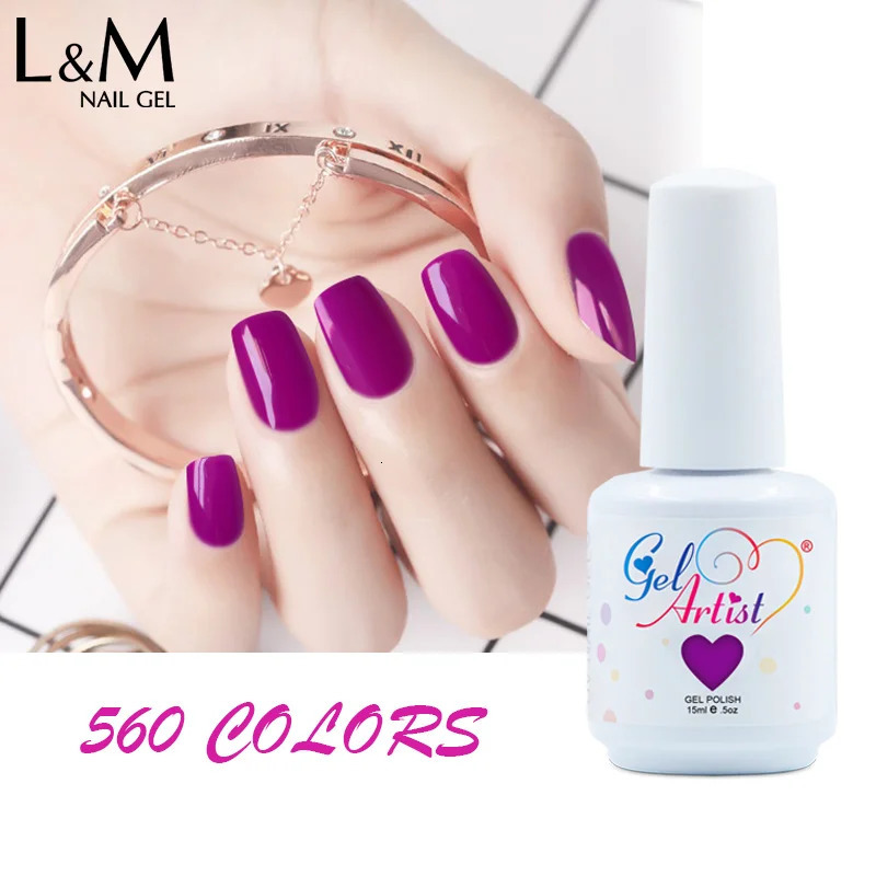 Ibdgel 12 Colors 15ML Nail Gel Polish Nail Accessories Semi-permanent Varnish Nail Art Nail Soak Off LED UV Gel Nail Venalisa 250314