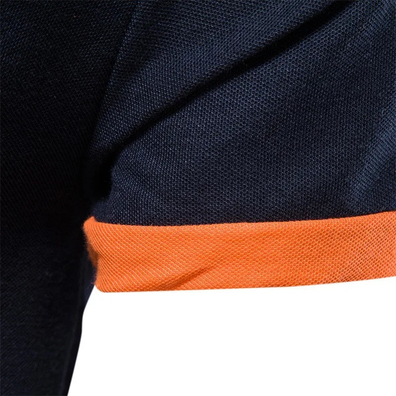 Summer Casual Sportswear Elastic Cotton Embroidered Short Sleeve Polo Shirt XS-5XL Large Size Business Social Quality Mens Top 250318