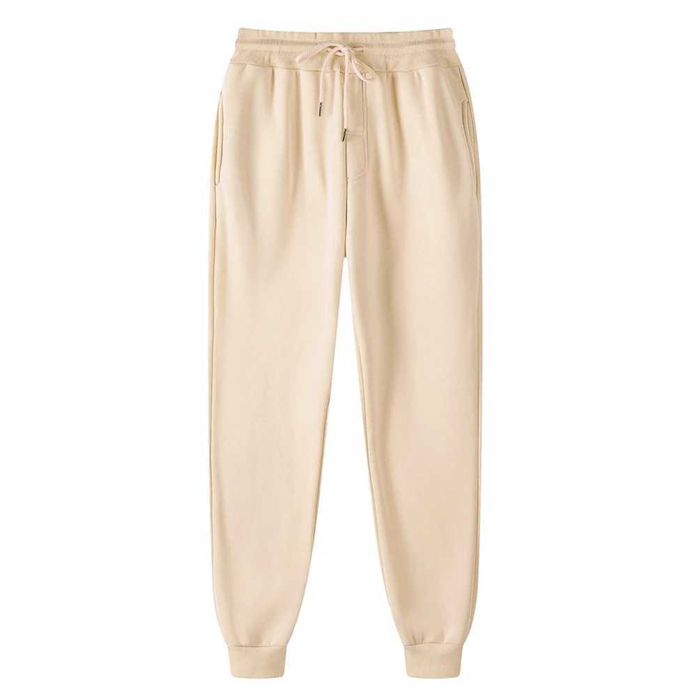 Plain wool sweatpants mens sportswear bagged sweatpants unisex sportswear casual mens trousers Pantalon Racortivo Hombre W250318