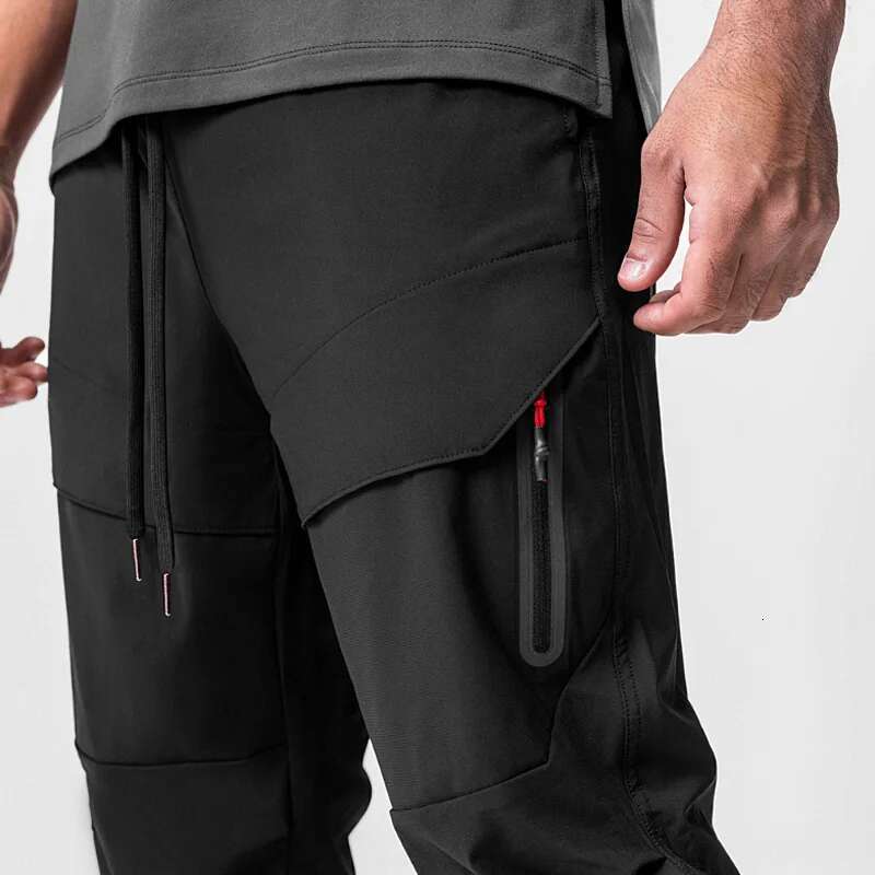Mens Summer Joggers Gym Cargo Pants Running Casual Trousers Fiess Sweatpants Male Sports Bodybuilding Trackpants