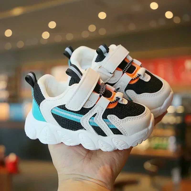 Preschool girls shoes little boys sports running shoes breathable soft non slip kindergarten casualXJ250318