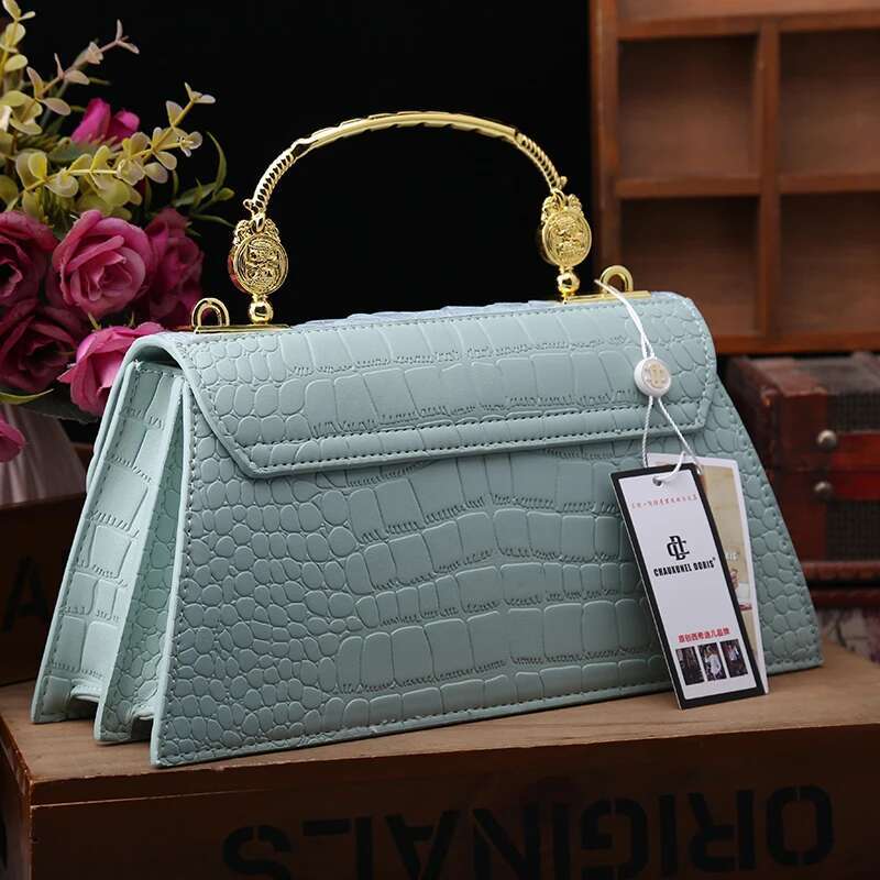 Leather Women's Bag 2024 New Fashion Snake-Print Cowhide Small Handbags Shoulder Crossbody Lady Party Messenger Shell Bags