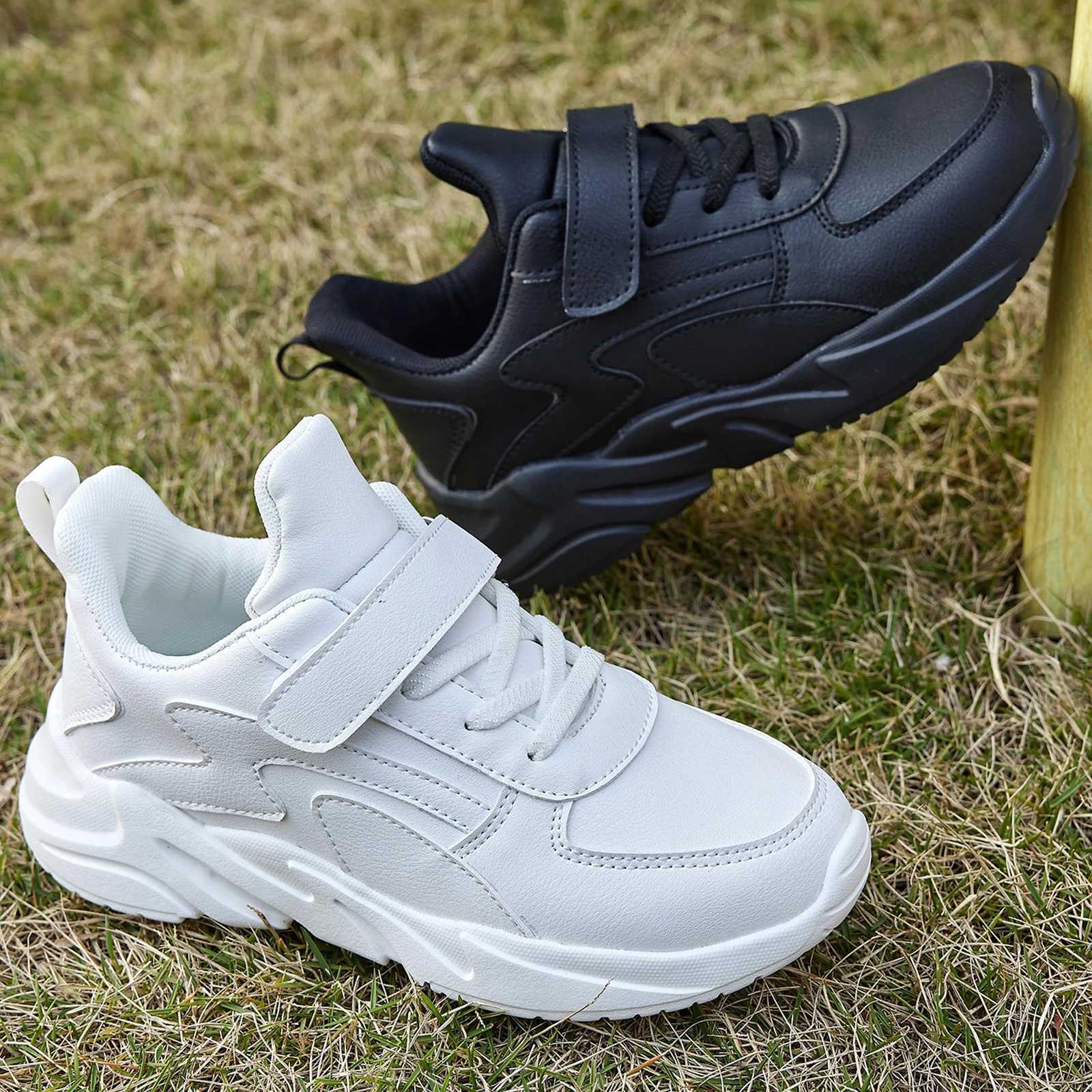 Kids Shoes Running Girls Boys School Spring Casual Sports breathable non slip Sneakers Basketball W250318