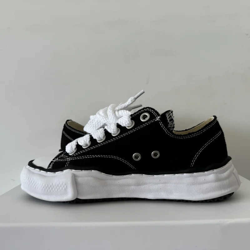 Peters OG Sole Low Cut Men Wen Designer Shoes Casual Black White Sneakers Canvas Running Shoes Z250318