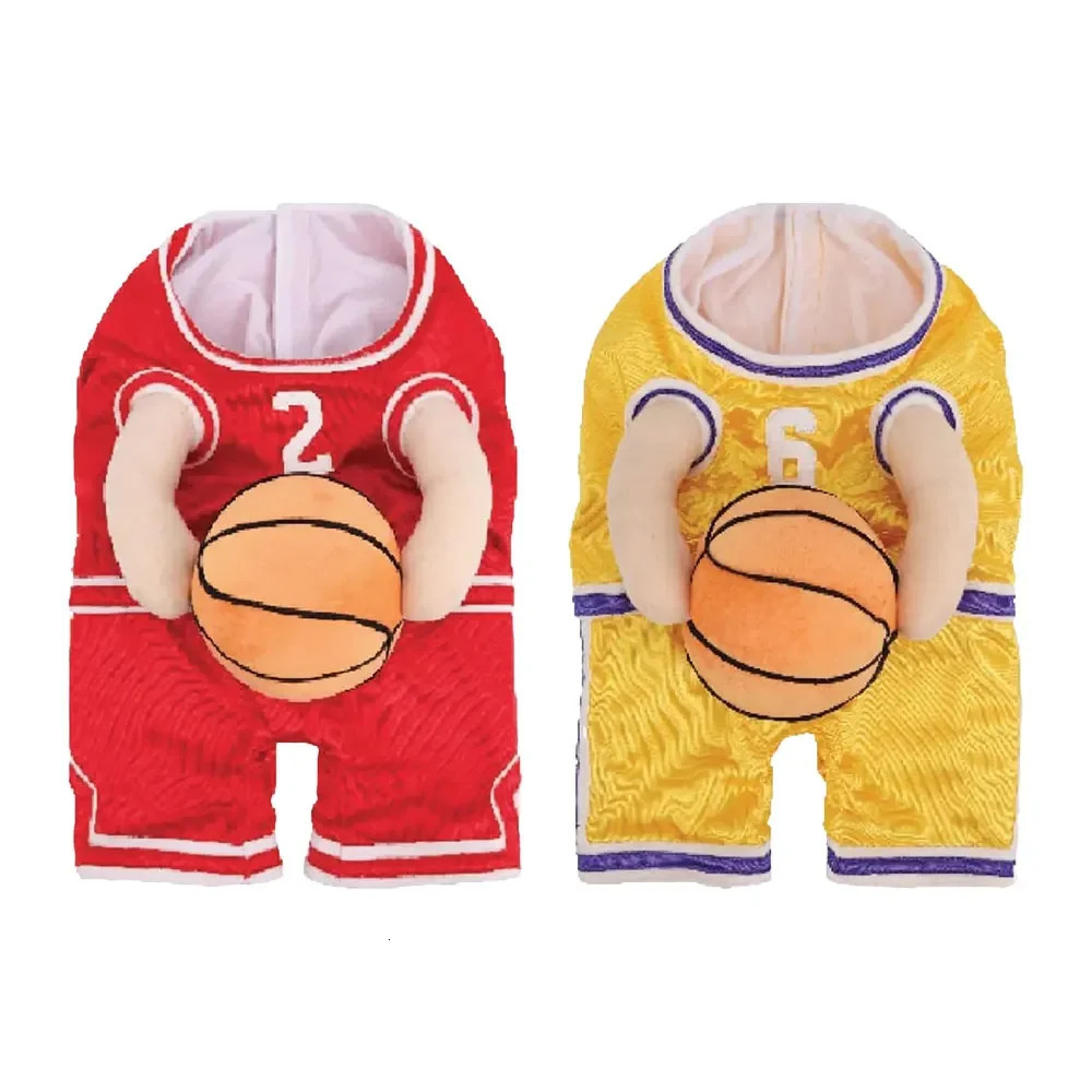 High quality pet decoration clothing handball dog basketball sports shirt creative pure cotton ball 250318