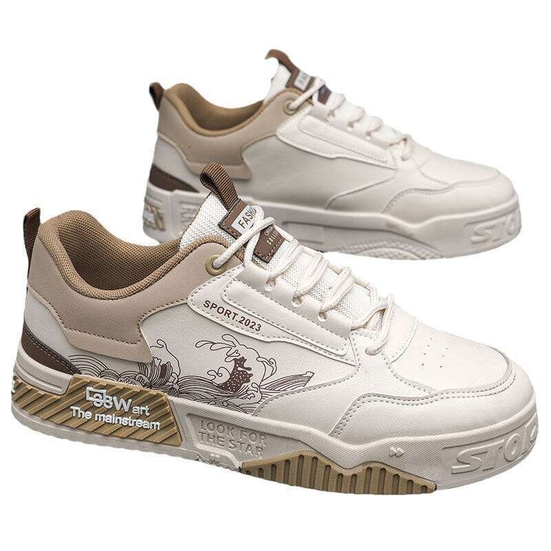 Small versatile white board Summer leisure sports Putian high fashion China-Chic men's shoes Spring and Autumn