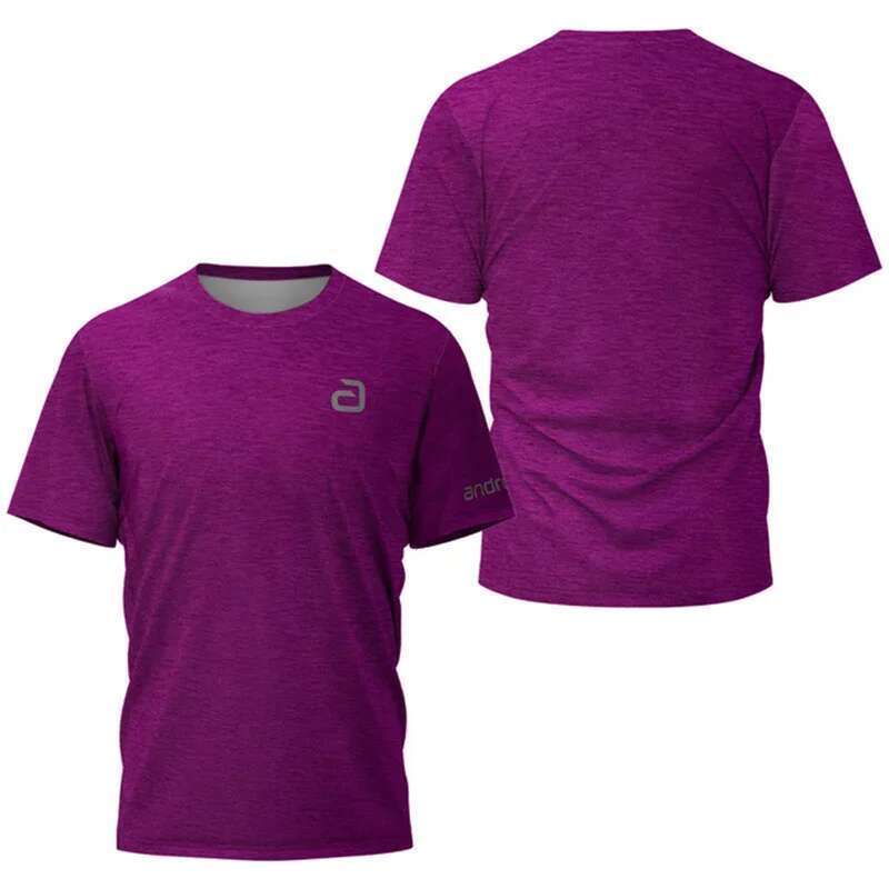 Men's short sleeved sports T-shirt with fashionable camouflage pattern, comfortable and breathable, quick drying, casual, summer