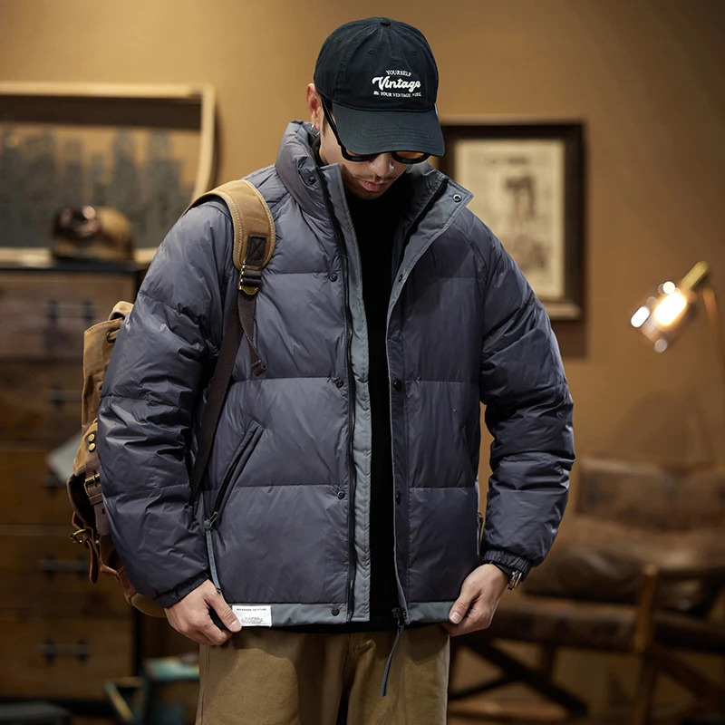 Winter short thickened down jacket 2024 fashion mens coat 250109