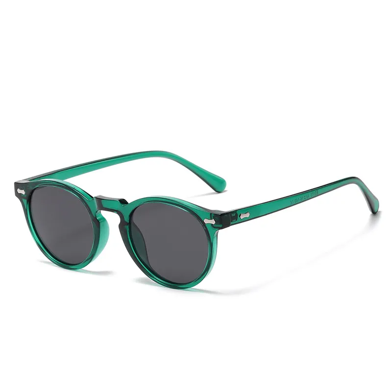 LM Classic Round Polarized Sunglasses for Men & Women - Vintage Style with UV400 Protection