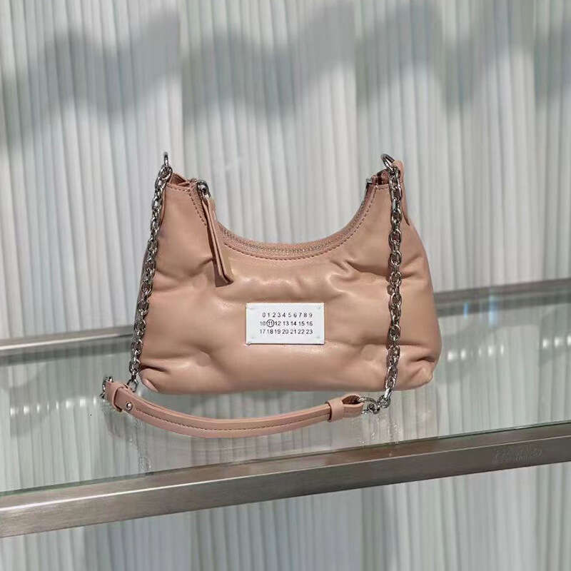 High Version Mm6 Liu Wen, Same As Hobo Mini Underarm Leather Diagonal Straddle Bag For Women