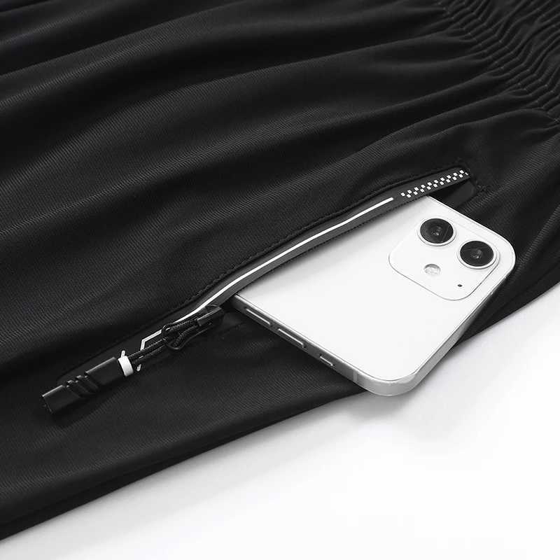 Running pants jogging casual summer thin elastic sports pants fast dry ice silk straight pants sports fitness breathable mens sports pants W250318