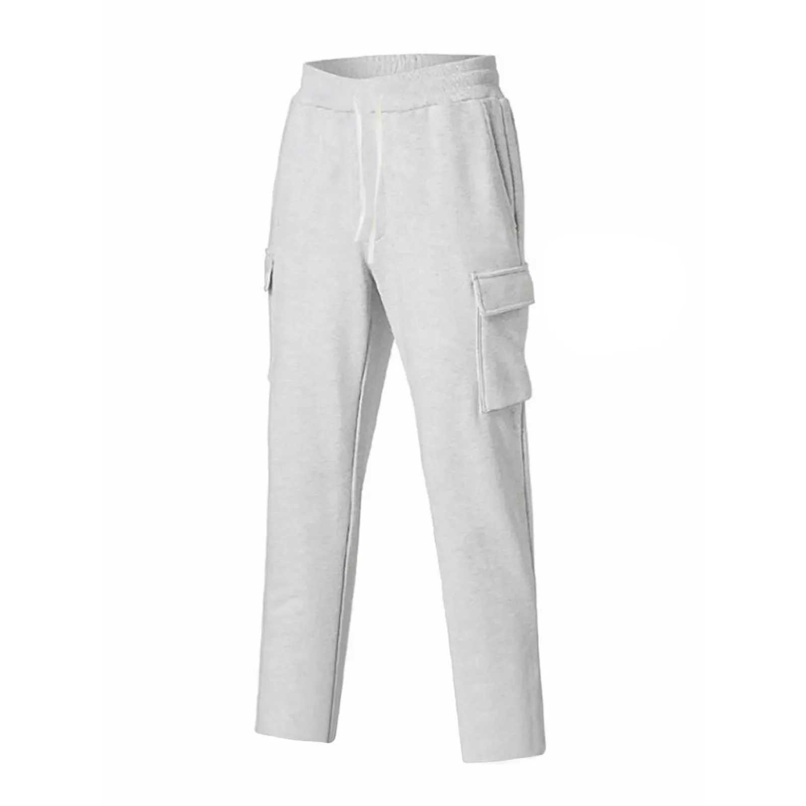 Mens casual pants dragged earth style jogging pants multi pocket lightweight long sports pants outdoor street clothing mens loose pants W250318