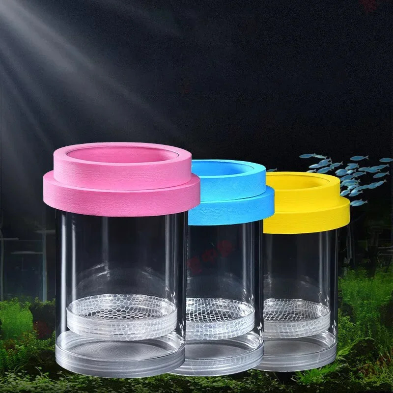 Guppy Breeding Box Aquarium Hatcher Small Fish Birth Room Hanging Isolation Accessories Water Tank 250318