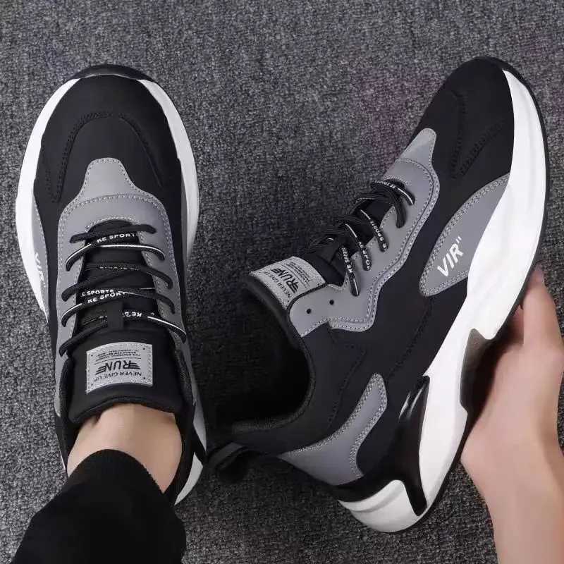 2023 New Mens Shoes Full Horse Net Casual Shoes Det Soft Shoes Spring/Summer Breathable Sports Shoes Mens Shoes Y250318
