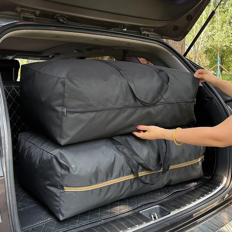 Extra Large Waterproof Moving Luggage Bags Laundry Shopping Bag Home Storage Packing Tool Foldable Large Capacity Quilt Storage 250317