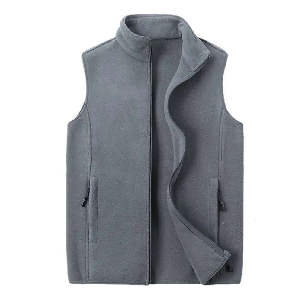 Autumn Fashion Plus Size Male Waistcoat Fleece Men's Lamb Cashmere Warm Sleeveless Coat Men Brand Clothing Winter Vest