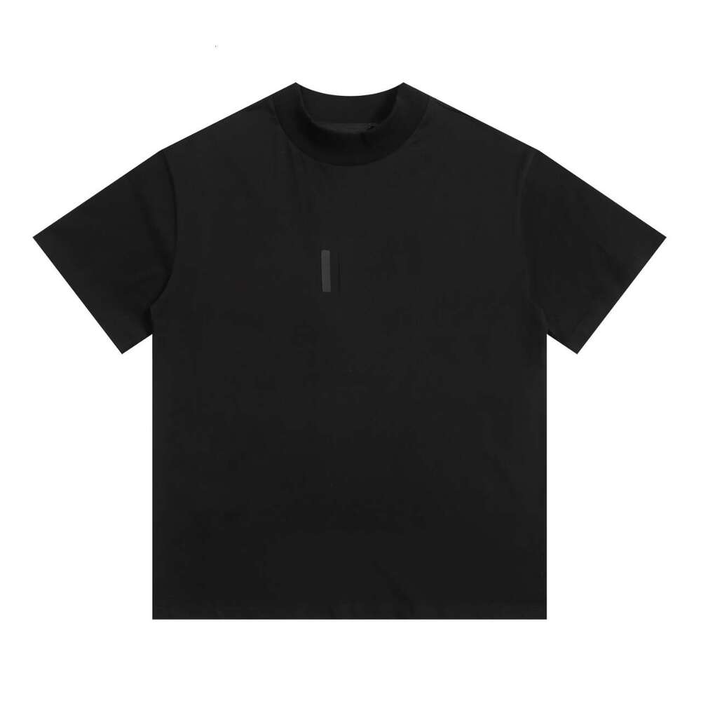 T-shirt, short sleeved shirt, velvet printed short sleeved shirt, three bar T-shirt for men and women