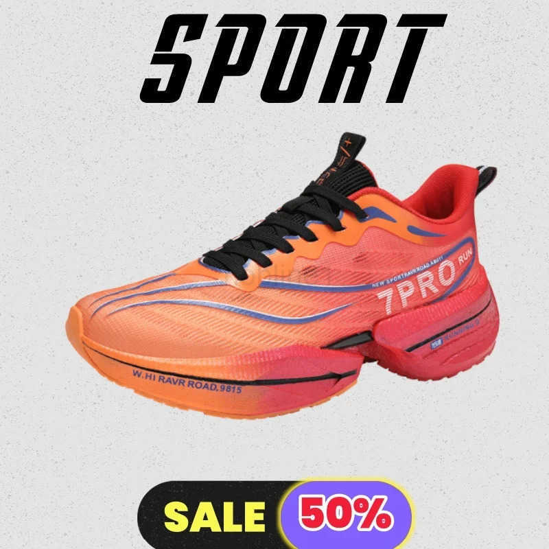 Tenis Running Shoes Men Sports Marath Carb Plate Breathable Lightweight Wens Cfortable Athletic Nskid Casual Sneakers Z250318