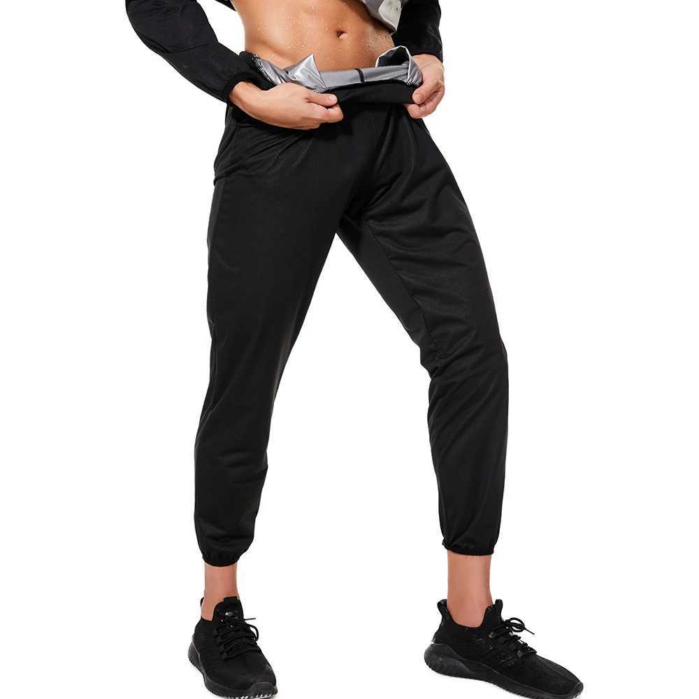 SEXYWG mens sauna pants for weight loss Trouser hot sweat leg fitness sportswear fat burning running clothes W250318