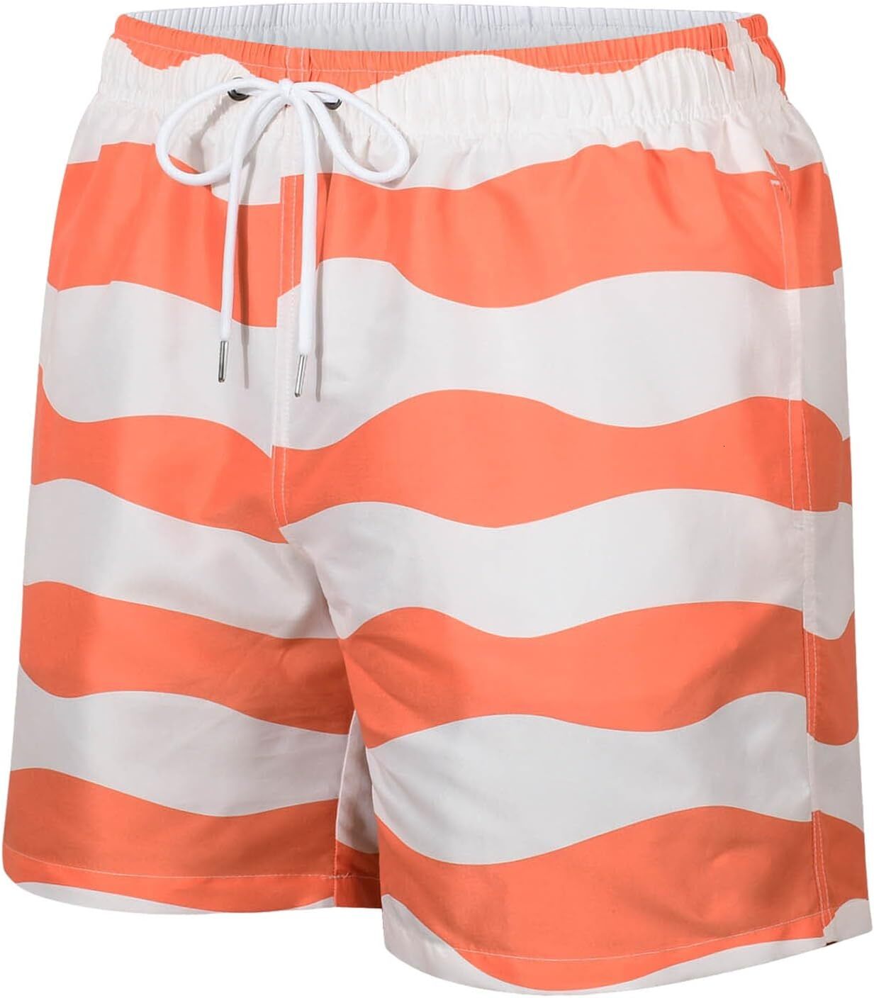 Shorts Men Summer Elastic Quick Drying Casual Seaside Holiday Beach Shorts Fashion print