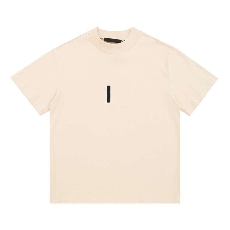 T-shirt, short sleeved shirt, velvet printed short sleeved shirt, three bar T-shirt for men and women