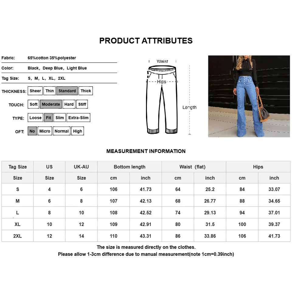 Womens Denim Pants Fashion Korean Wide Leg High Waist Slim Jeans Female Clothing Office Lady Street Long Trousers 250317