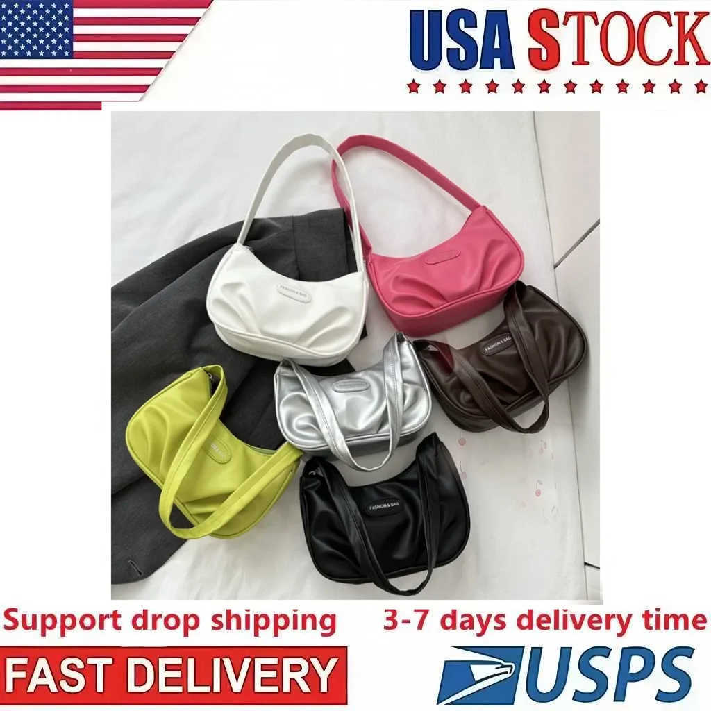 Luxury Tote Bag for Wen 2025 Sier Trend Designer Handbag Korean Shoder Hand Wens Bag Fi PU Leather Fem Purse Z250318