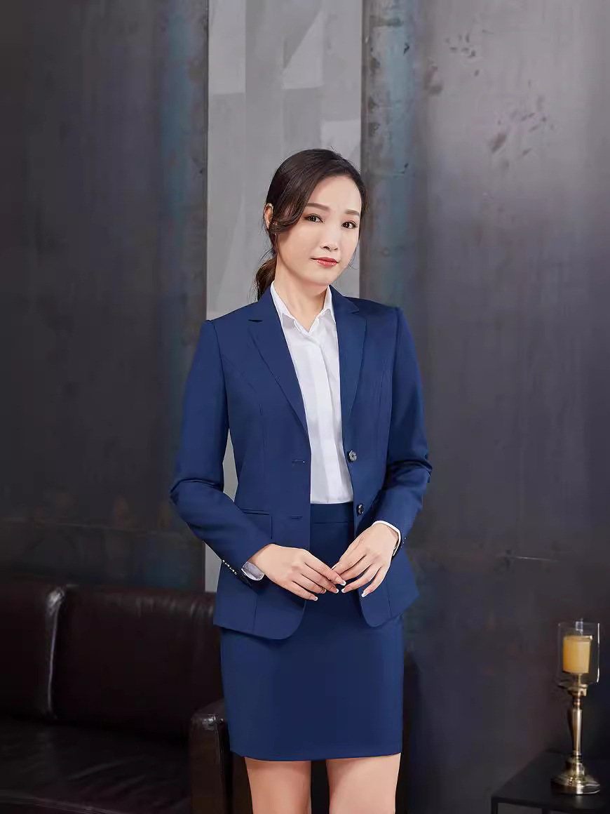 H3151Chic Ladies' Seasonal Workwear Ensemble - Versatile Blazer and Pant Combos for Career Professionals