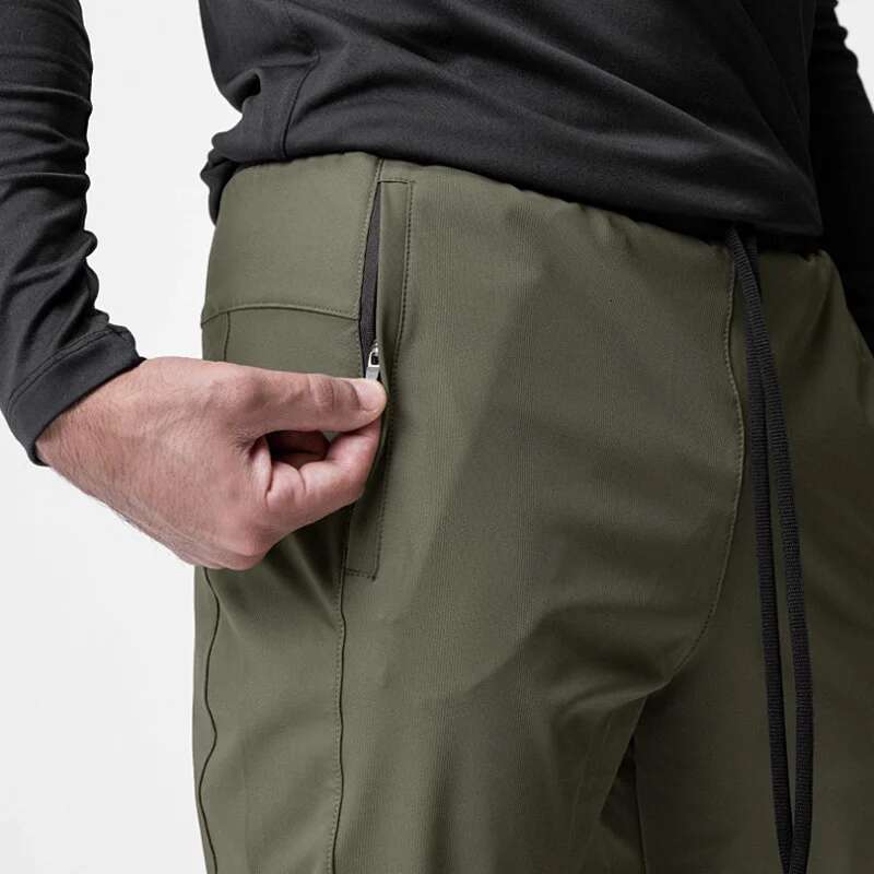 New Men's Gym Muscle Fiess Running Sports Outdoor Jogging Trousers Training Workout Casual Mountain Climbing Track Pants