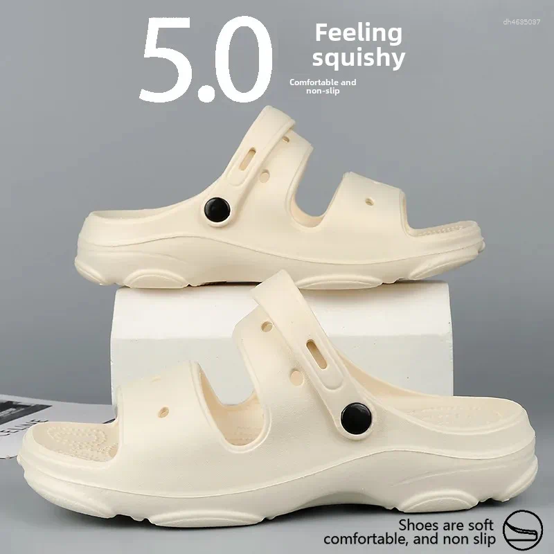 Sandals Summer Fashion Outer Wear Men's Breathable Driving Beach Casual Sports Shoes Thick Bottom EVA Material zhanyishengli