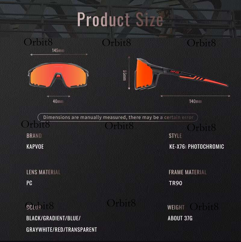 OEM Customized Design Outdoor Bike MTB Riding High Quality Big View PC Uv400 Protect Windproof Sports Sunglasses