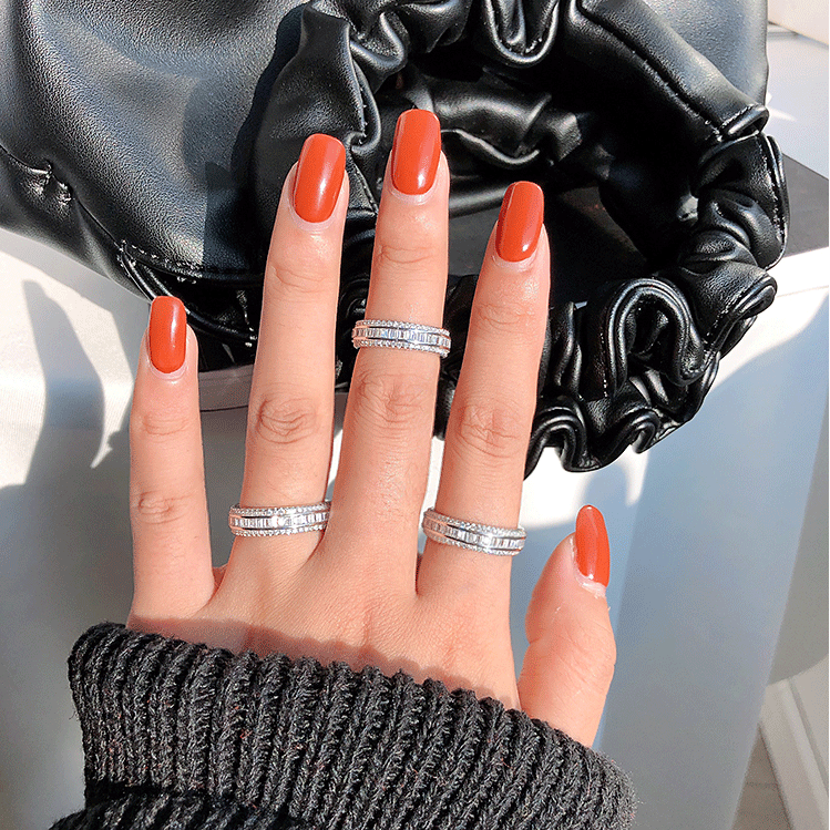 US Size 6-10 High Quality Sparkling Weddig Rings Elegant Luxury Jewelry 925 Sterling Silver Full Princess Cut White Lab Moissanite Diamond Party Etern